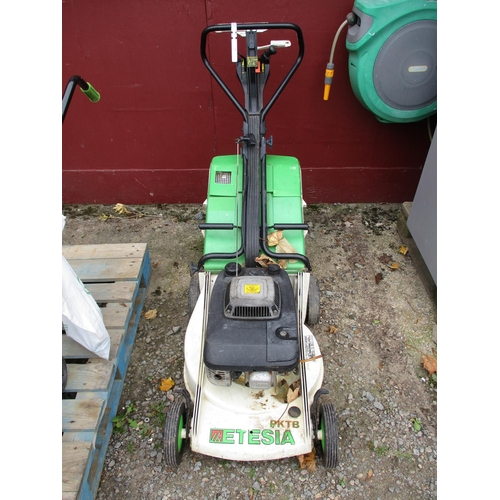 73 - An Etesia PKTB self propelled motor mower