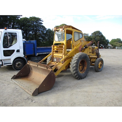 14 - A Weatherill 42H loading shovel - brakes in need of attention - not road registered