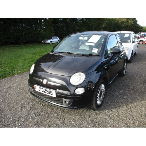 3 - A 2010 Fiat 500 1.2 Sport three door hatchback J132919 (petrol/manual), odometer reading 72,608 mile... 