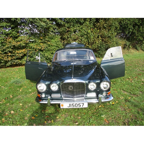 2 - A 1967 Jaguar 420 four door saloon J15057 (petrol/automatic), odometer reading 83,356 miles