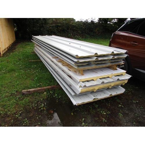 20 - A large quantity of insulated cladding