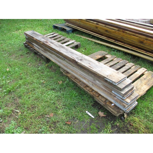 22 - Eight scaffold boards