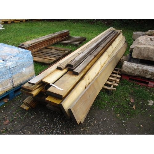 23 - A quantity of serviceable timber