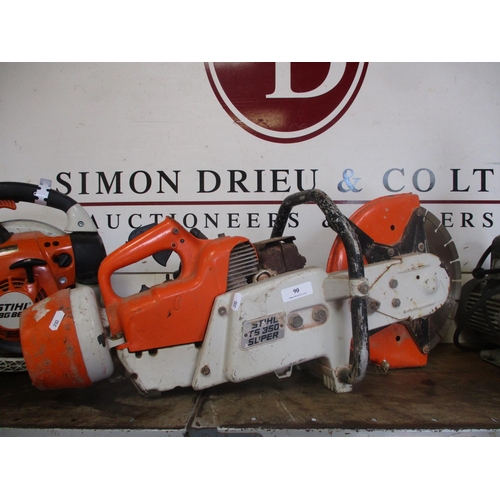 90 - A Stihl TS350 petrol grinder