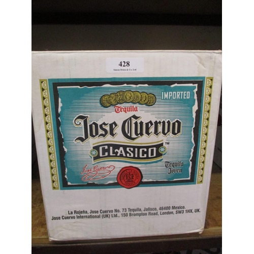 428 - A case of Tequila Jose Cervo Clasico