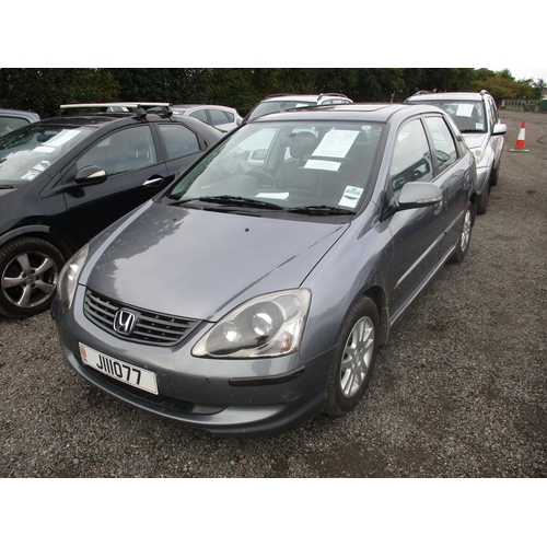 5 - A 2005 Honda Civic 1.6 five door hatchback (petrol/automatic) J111077, odometer reading 90,486 miles