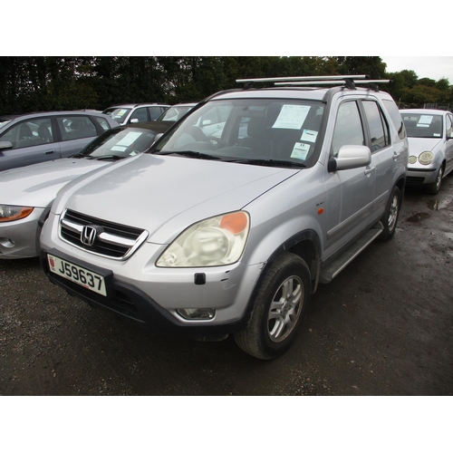 9 - A 2003 Honda CR-V 2.0 SUV (petrol/automatic) J59637, odometer reading 102,382 miles