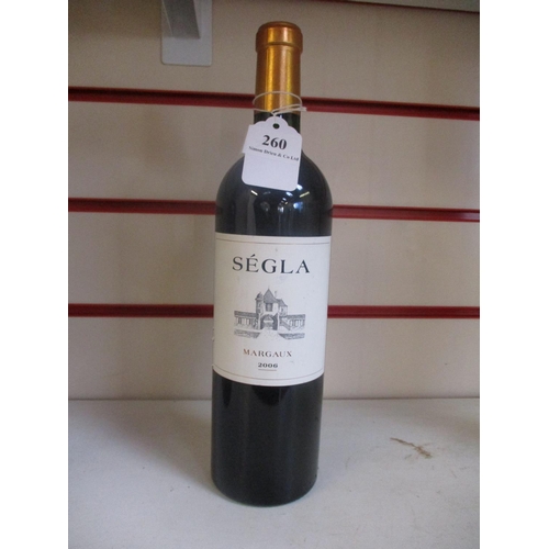 260 - A bottle of 2006 Segla Margaux