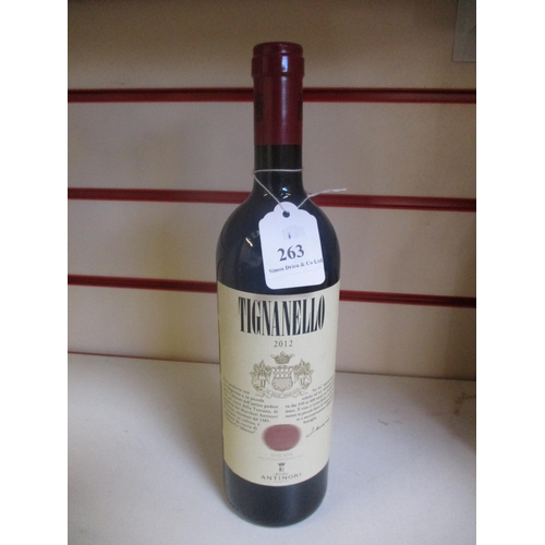 263 - A bottle of 2012 Tignaello