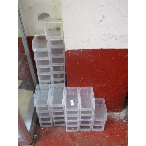 352 - A quantity of workshop plastic storage boxes