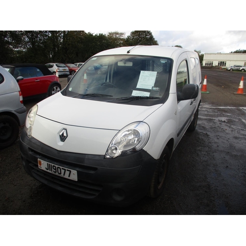 20 - A 2011 Renault Kangoo 1.5 DCi small goods van (diesel/manual) J119077, odometer reading 36,143  mile... 