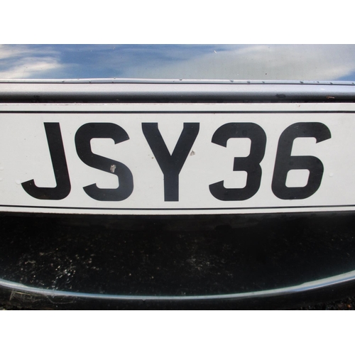 3 - JSY36  - A two digit Jersey JSY registration mark assigned to a 1995 Mazda MX5 1.8 convertible(petro... 