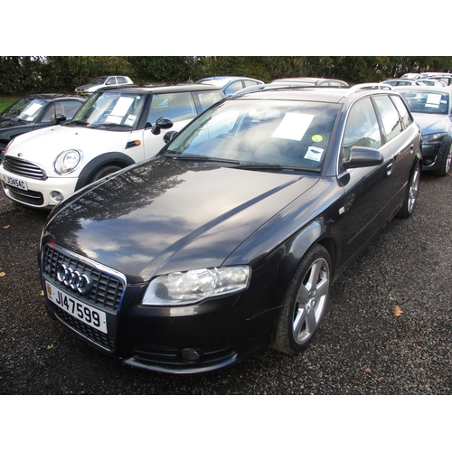 9 - A 2007 Audi A4 S line 2.0 FSi estate (petrol/automatic) J147599, odometer reading 101,222 miles