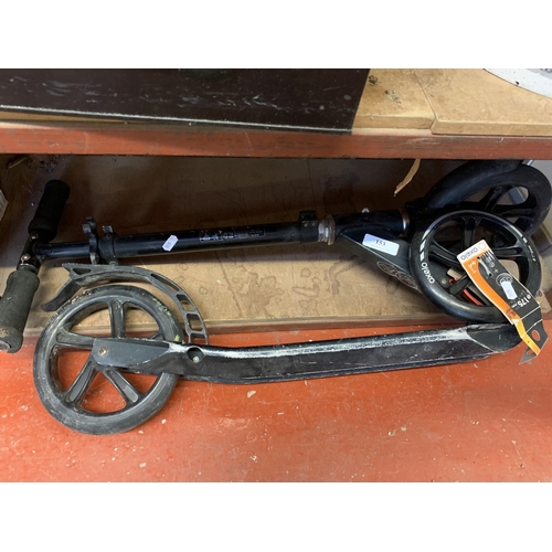 153 - A folding scooter