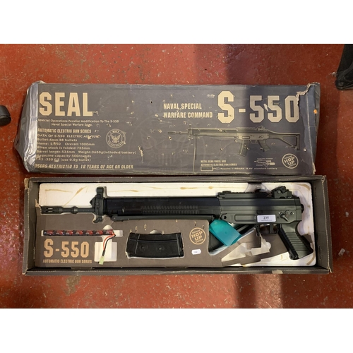 235 - A Seal Naval Special War Command S-550 soft air assault rifle