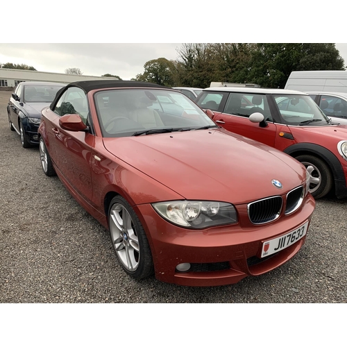 5 - A 2010 BMW 125i M-Sport 3.0 convertible J117633 (petrol/manual ), odometer reading 65,048 kilometers