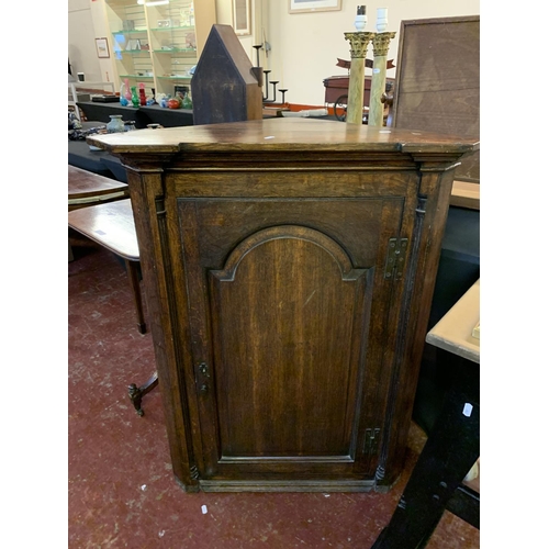 309 - A vintage corner cabinet