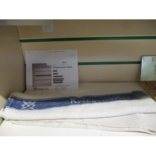 165 - A German Kriegsmarine towel