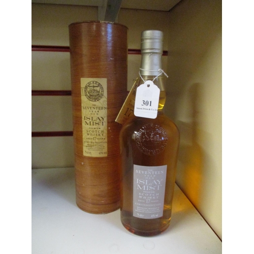 301 - A bottle of 17 year old Islay Mist Premium Scotch Whisky