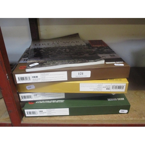 121 - Four volumes of the Second World War Experience