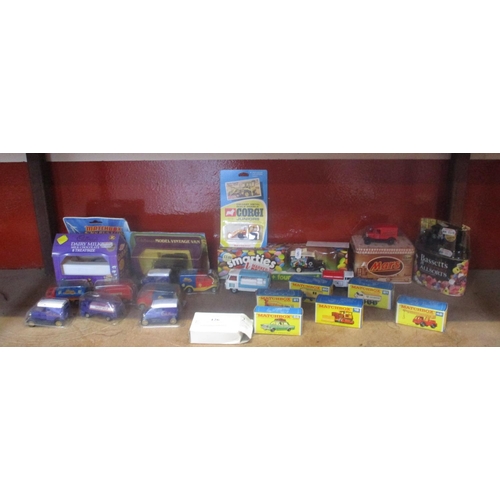 126 - Assorted Matchbox and other model vehicles