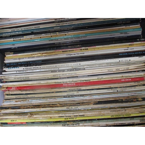 163 - A large and varied accumulation of long playing vinyl records