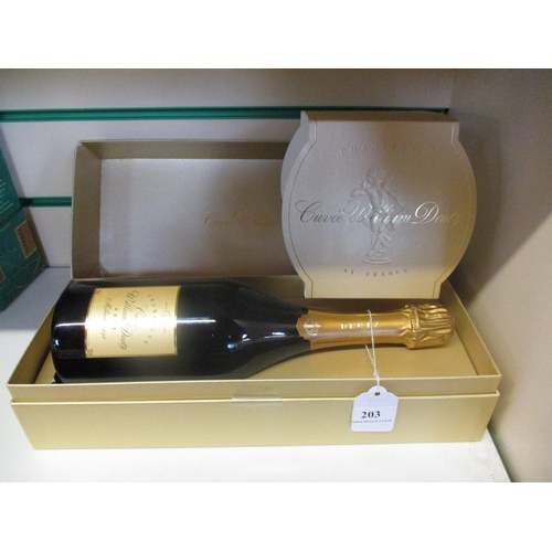 203 - A bottle of Champagne William Deutz