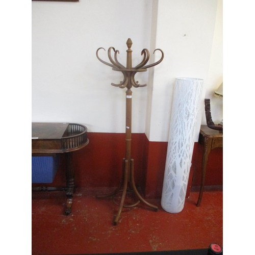 216 - A child's bentwood hat and coat stand