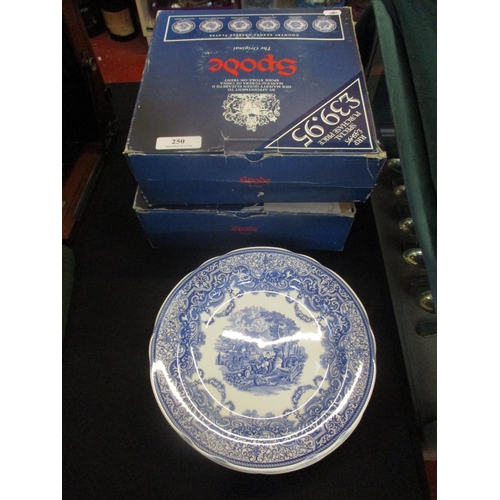 250 - Two boxed sets of Spode 