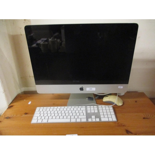 444 - An Apple iMac computer