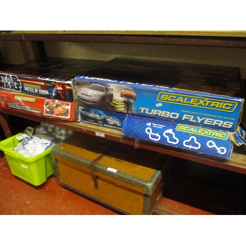 459 - Four Scalextric racing games