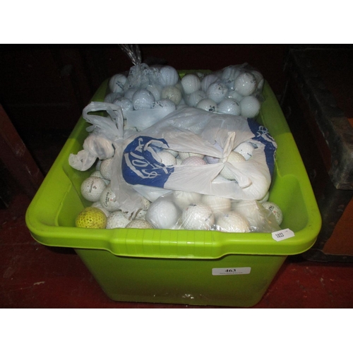 463 - An enormous quantity of golf balls