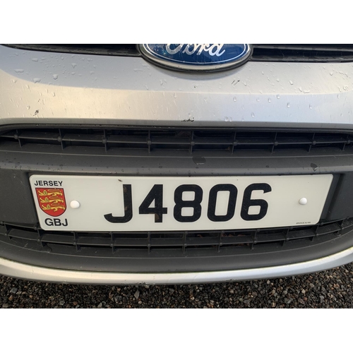 2 - J4806 - A four digit registration mark assigned to a 2008 Ford Fiesta Style + 1.25 five door hatchba... 