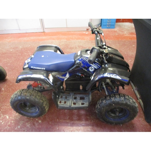 246 - A child's rechargeable quad bike (charger with auctioneers)