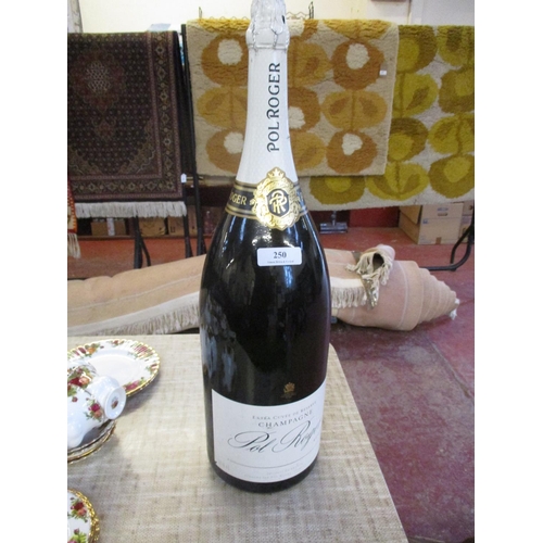 250 - A Methuselah (six litre) bottle of Pols Roger Extra Cuvee de Reserve Champagne