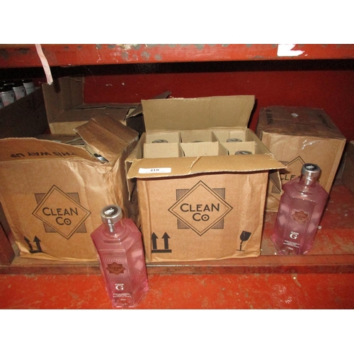 418 - Three cases of Clean Co. Clean G non alcoholic Rhubarb Botanical Spirit