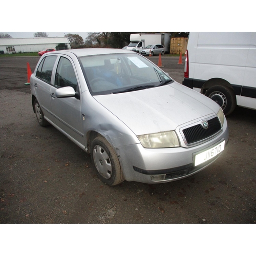 8 - A 2001 Skoda Fabia Comfort 1.9 TDi five door hatchback J116710 (diesel/manual), odometer reading 87,... 