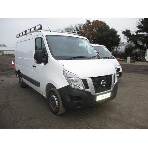 9 - A 2019 Nissan NV400 Interstar 2.3 TDi panel van J145803 (diesel/manual), odometer reading 18,563 mil... 