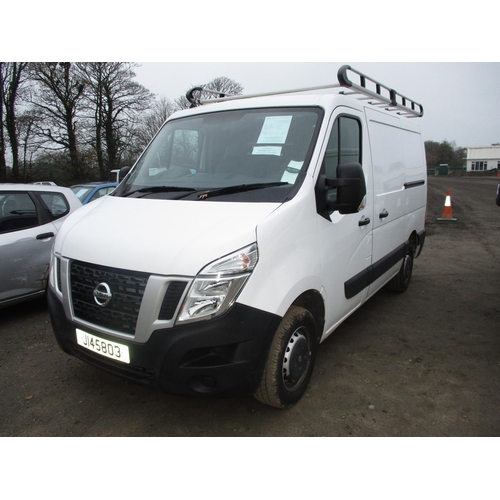 9 - A 2019 Nissan NV400 Interstar 2.3 TDi panel van J145803 (diesel/manual), odometer reading 18,563 mil... 