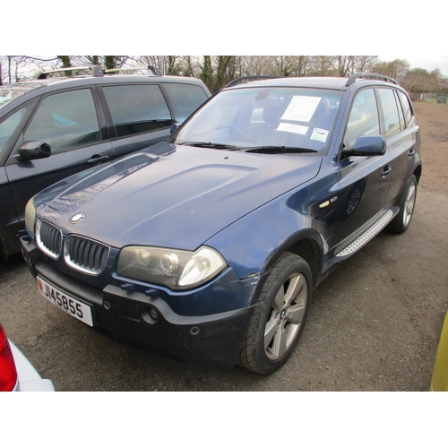 A 2004 BMW X3 3.0i Sport SUV J145855 (petrol/automatic), odometer