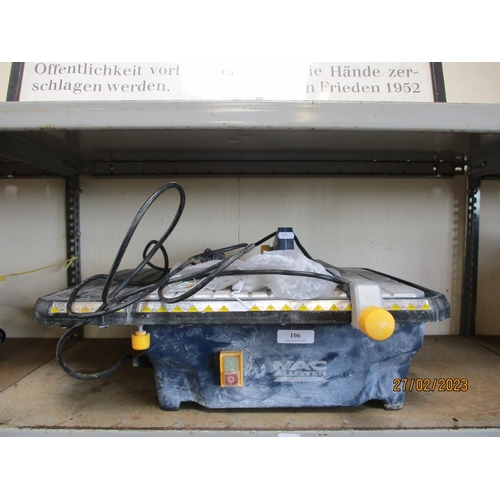 106 - A MacAllister tile saw