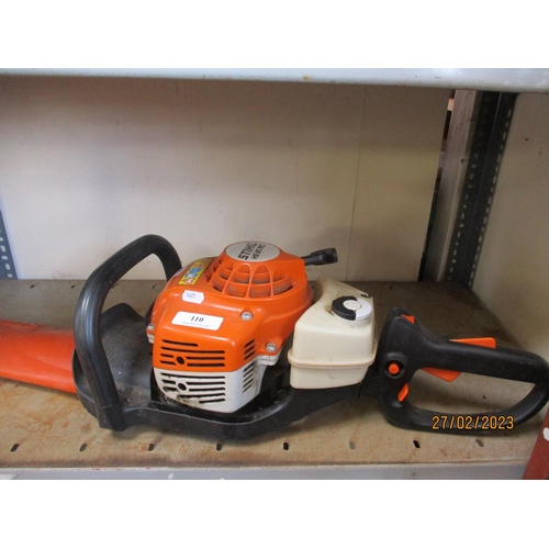 110 - A Stihl HS81RC petrol hedge cutter