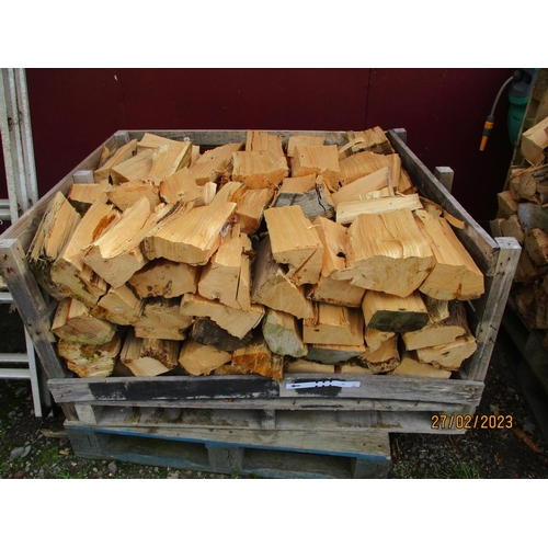 55 - A quantity of seasoned logs