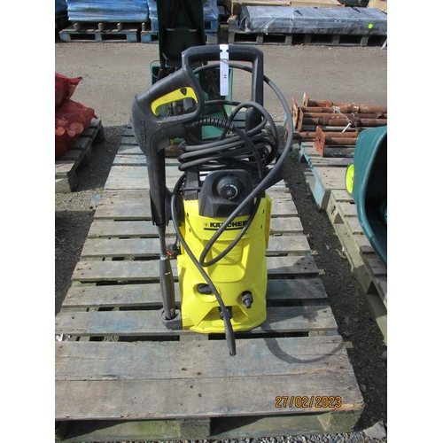 61 - A Karcher K4 pressure washer