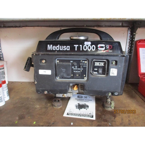 94 - An SIP Medusa T1000 petrol generator