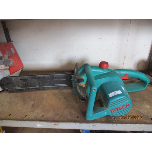 98 - A Bosch electric chainsaw