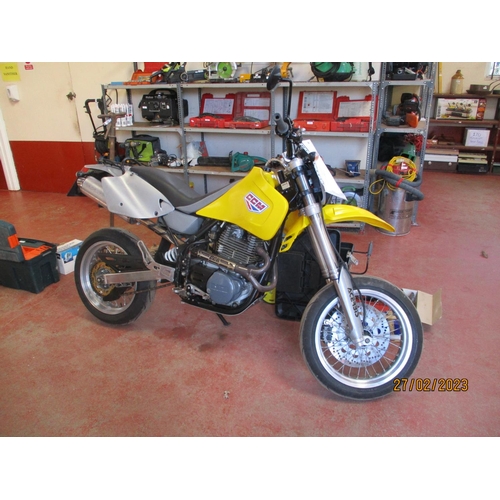 2 - A 2001 CCM 60E Supermoto 600cc motorcycle J10765, odometer reading 6,570 miles only