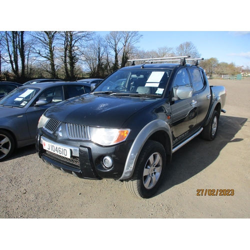 9 - A 2006 Mitsubishi L200 Warrior 2.5 TDi double cab pick up J104610 (diesel/manual), odometer reading ... 