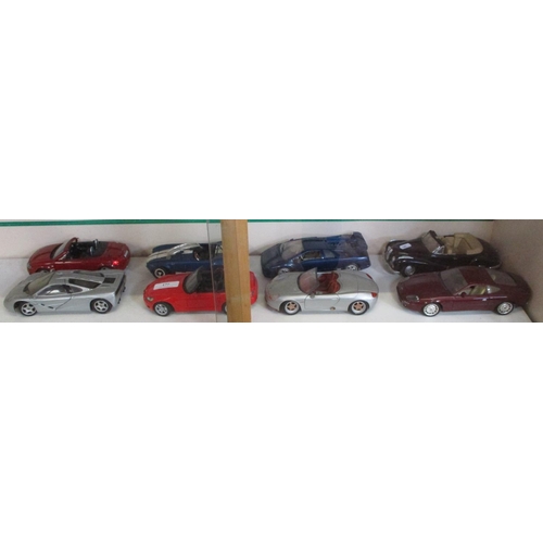 177 - Eight 1/18th scale diecast model cars