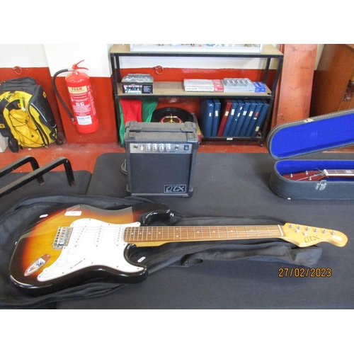 228 - A QTZ electric guitar and amplifier